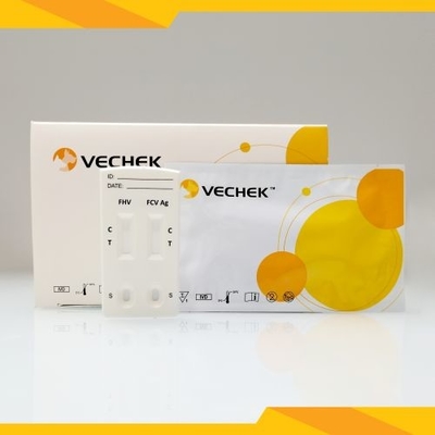 Secrezioni rapide combinate della cassetta della prova dell'antigene di FHV+ FCV 5 minuti